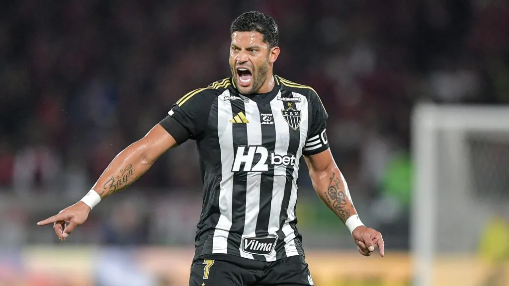 Hulk é a principal esperança do Atlético-MG contra o Santos – Foto: Thiago Ribeiro/AGIF