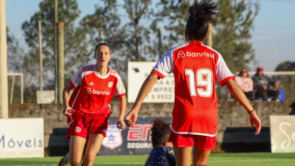 Jogadoras do Internacional Feminino Sub-20