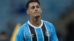Pavón durante partida entre Grêmio e Flamengo, na Arena, pelo Brasileirão.