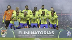 A seleção brasileira que enfrentou a Bolívia pelas Eliminatórias em El Alto (@rafaelribeirorio I CBF)