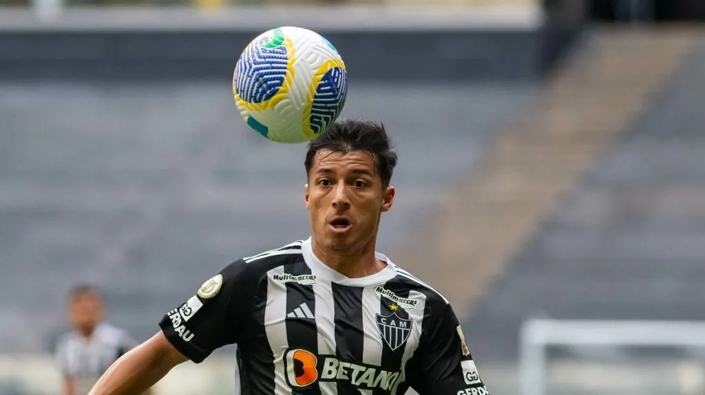 Alan Franco no Atlético. Foto: Fernando Moreno/AGIF