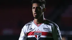 SP - Sao Paulo - 26/06/2022 - BRASILEIRO A 2022, SAO PAULO X JUVENTUDE - Rigoni jogador do Sao Paulo lamenta chance perdida durante partida contra o Juventude no estadio Morumbi pelo campeonato Brasileiro A 2022. Foto: Marcello Zambrana/AGIF