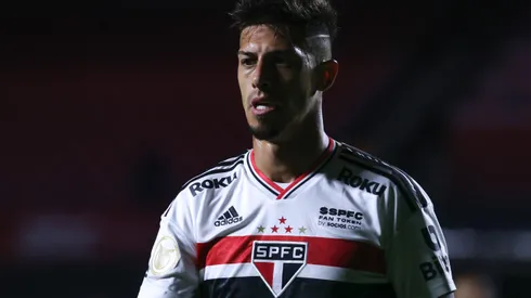 SP - Sao Paulo - 26/06/2022 - BRASILEIRO A 2022, SAO PAULO X JUVENTUDE - Rigoni jogador do Sao Paulo lamenta chance perdida durante partida contra o Juventude no estadio Morumbi pelo campeonato Brasileiro A 2022. Foto: Marcello Zambrana/AGIF