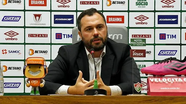 Mario Bittencourt, presidente do Fluminense. FOTO DE MAILSON SANTANA/FLUMINENSE FC
