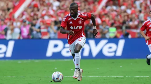 Enner Valencia, na decisão do Gauchão 2025 (Ricardo Duarte/Internacional)