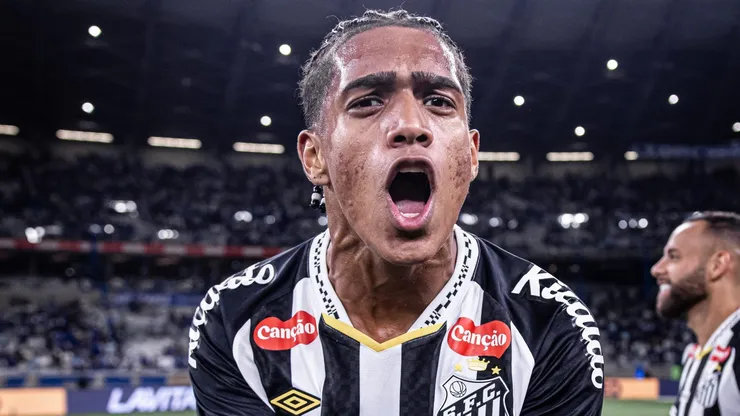 Souza pode deixar o Santos em 2026 - Foto: Raul Baretta/Santos FC.