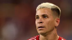 Soteldo durante jogo da Seleção da Venezuela.