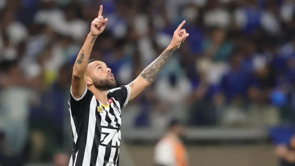 Guilherme, atacante do Santos. Foto: Gilson Lobo/AGIF.