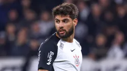 Yuri Alberto em campo pelo Corinthians. Foto: Marcello Zambrana/AGIF