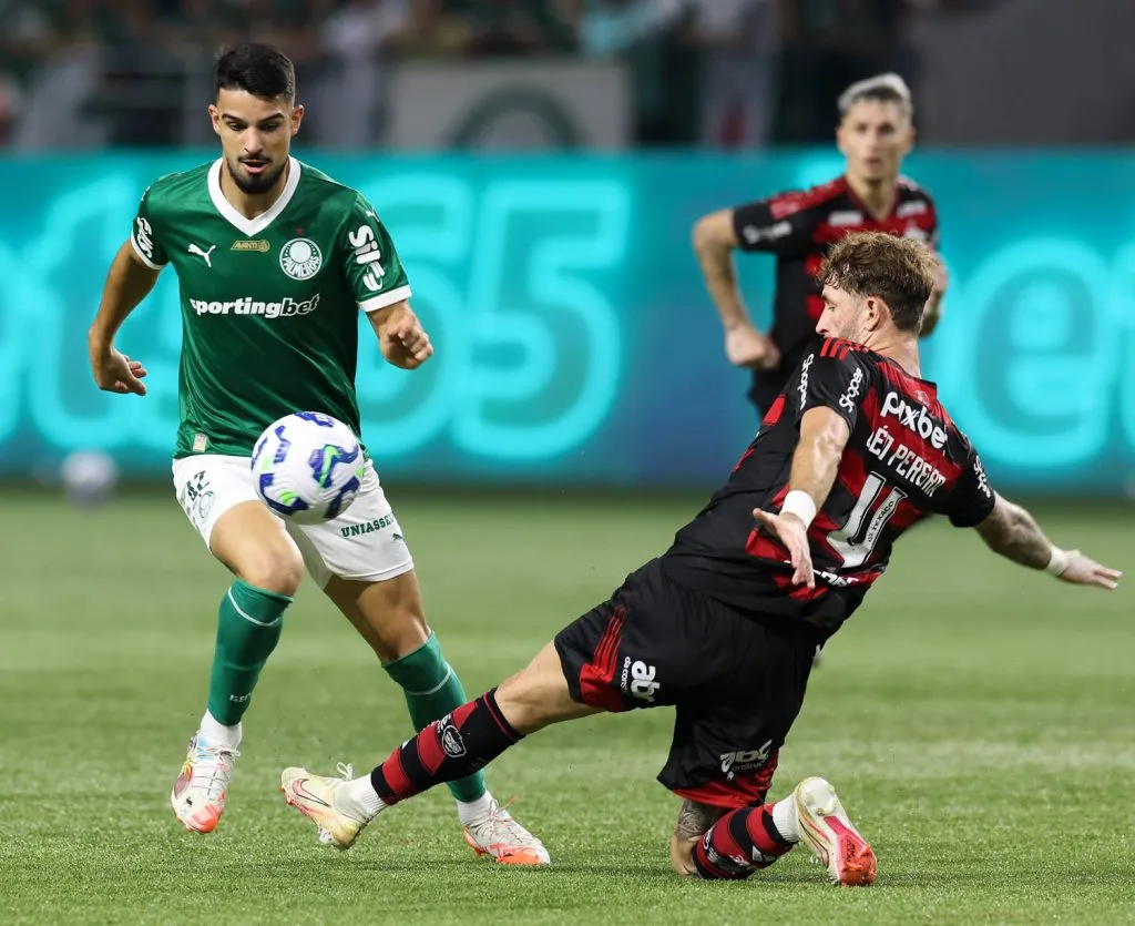 Palmeiras e Flamengo estão disputando ponto a ponto o título brasileiro de 2025 – Foto: César Greco/Ag. Palmeiras