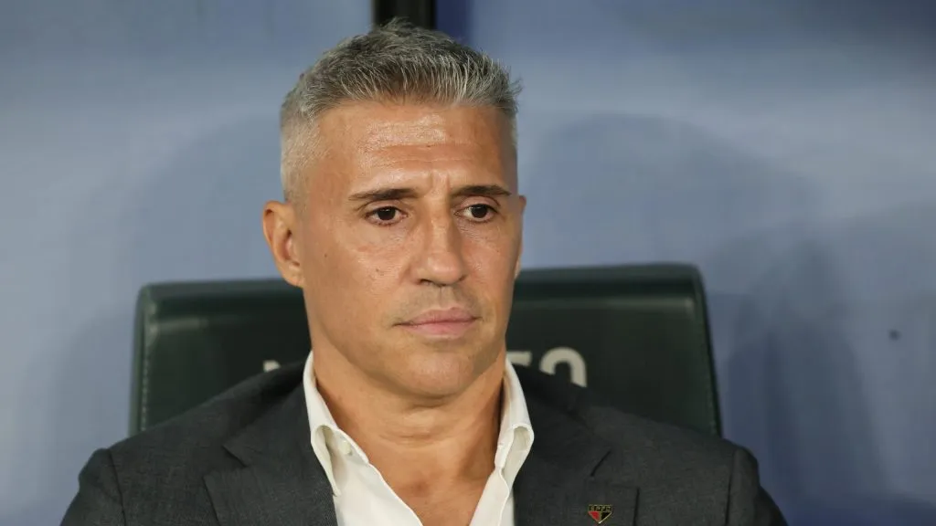 Crespo, comandante do Tricolor. Foto: Gilson Lobo/AGIF.