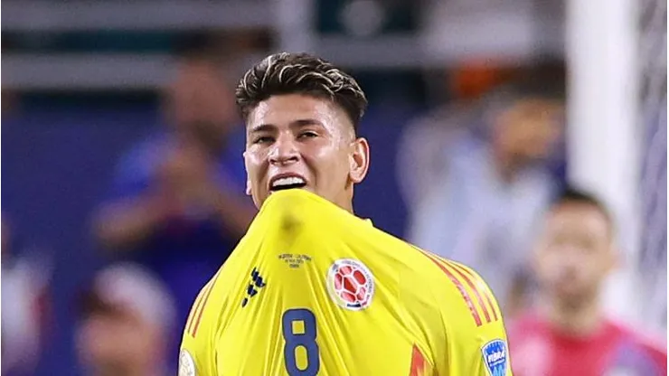 Carrascal, meia colombiano do Flamengo - Foto: Carmen Mandato/Getty Images