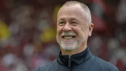 Mano Menezes técnico do Grêmio durante partida contra o Flamengo - Foto: Thiago Ribeiro/AGIF