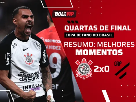 Corinthians vence o Athletico-PR e avança na Copa Betano do Brasil