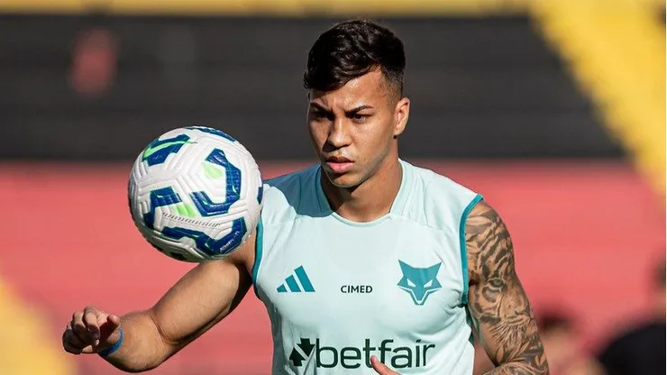 Kaio Jorge exaltou o Palmeiras - Foto: Rafael Vieira/Cruzeiro