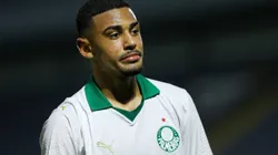 Riquelme Fillipi jogador do Palmeiras durante partida contra o Santa Cruz-AC no estadio Arena Barueri pelo campeonato Copa Sao Paulo 2025. Foto: Marco Miatelo/AGIF