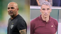 Jorge Sampaoli, prepara o Galo para o duelo contra o Santos de Vojvoda no domingo