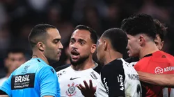 Maycon em ação durante jogo na Neo Química Arena.