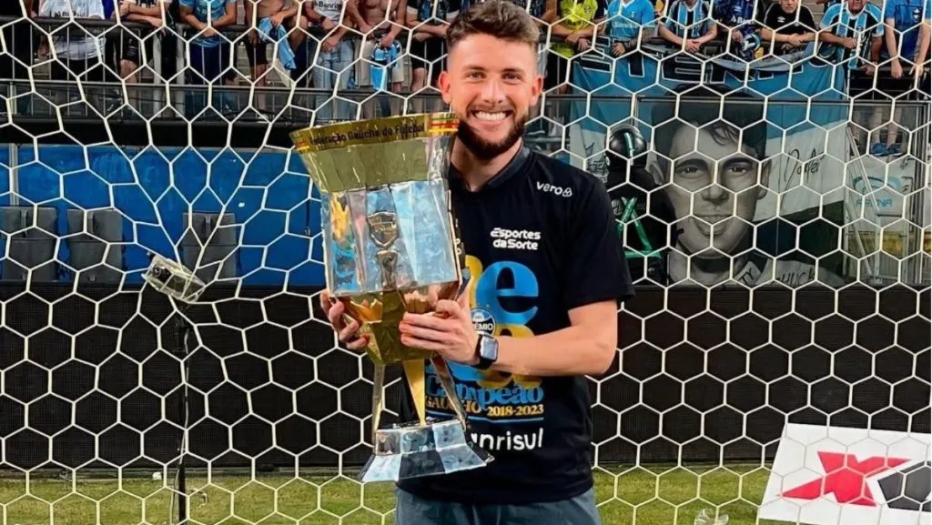 Somavilla no Grêmio - Reprodução/Instagram?Gustavo Somavilla (@g_somavilla)