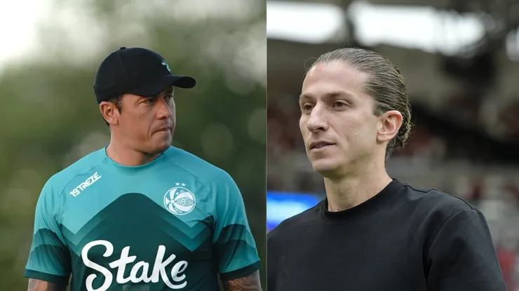 Thiago Carpini e Filipe Luís são os dois técnicos envolvidos na partida.