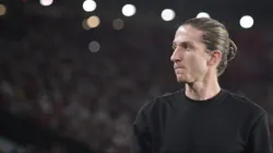 Filipe Luis tecnico do Flamengo durante partida contra o Vitoria no estadio Maracana pelo campeonato Brasileiro A 2025. Foto: Thiago Ribeiro/AGIF