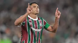 RJ - RIO DE JANEIRO - 10/09/2025 - COPA DO BRASIL 2025, FLUMINENSE X BAHIA - Thiago Silva jogador do Fluminense comemora seu gol durante partida contra o Bahia no estadio Maracana pelo campeonato Copa Do Brasil 2025. Foto: Thiago Ribeiro/AGIF