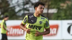 Edcarlos em treino pelo Atlético-MG. Foto: Bruno Cantini / Atlético
