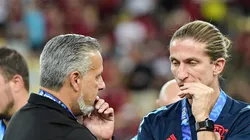 Filipe Luís tem contrato no Fla até dezembro.