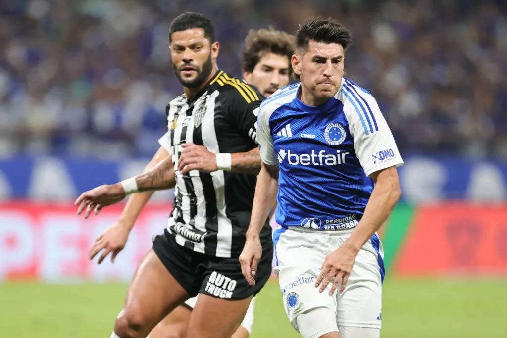Hulk, jogador do Atletico-MG durante partida contra o Cruzeiro no estadio Mineirao pelo campeonato Copa Do Brasil 2025. Foto: Gilson Lobo/AGIF