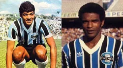 Alcindo e Tarciso são ídolos históricos do Grêmio.