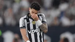 RJ - RIO DE JANEIRO - 11/09/2025 - COPA DO BRASIL 2025, BOTAFOGO X VASCO - Alex Telles jogador do Botafogo durante partida contra o Vasco no estadio Engenhao pelo campeonato Copa Do Brasil 2025. Foto: Thiago Ribeiro/AGIF