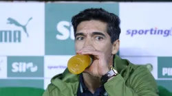 Abel Ferreira durante partida no Allianz Parque.
