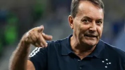 Pedro Lourenco Dirigente do Cruzeiro durante partida contra o Atletico-MG no estadio Mineirao pelo campeonato Brasileiro A 2025. Foto: Fernando Moreno/AGIF