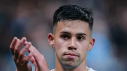 Aravena durante jogo do Imortal.