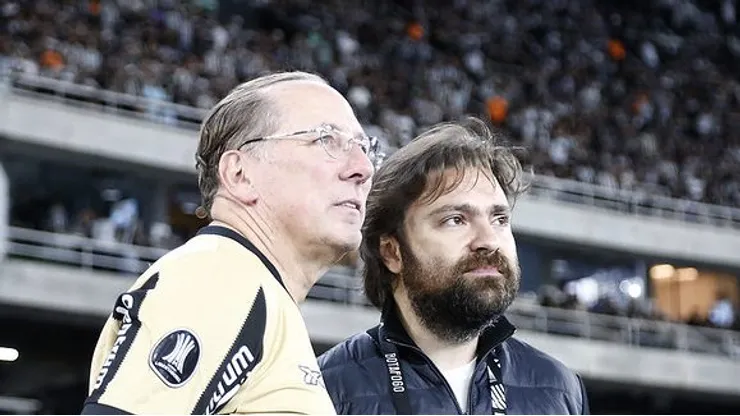 Textor no Botafogo. Foto: Vítor Silva/Botafogo