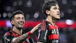 Arrascaeta e Pedro alcançam 50% de eficiência e ameaçam liderança de dupla rival que decide 20% dos gols do time. Foto: Thiago Ribeiro/AGIF