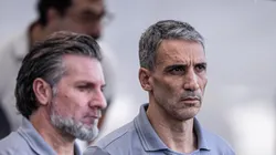 Vojvoda durante jogo na Vila Belmiro. Foto: Raul Baretta/ Santos FC.