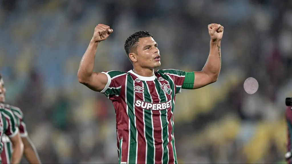 Thiago Silva foi o herói da classificação na Copa do Brasil. Foto: Thiago Ribeiro/AGIF