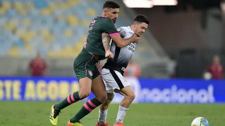 Ignacio, jogador do Fluminense, durante partida contra o Corinthians no estadio Maracana pelo campeonato Brasileiro A 2024. Foto: Thiago Ribeiro/AGIF