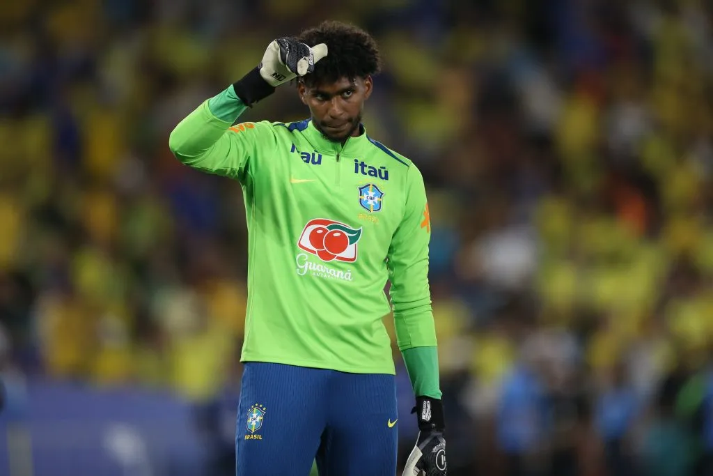 Hugo Souza vive a expectativa de estrear na Seleção Brasileira.Foto: Marlon Costa/AGIF