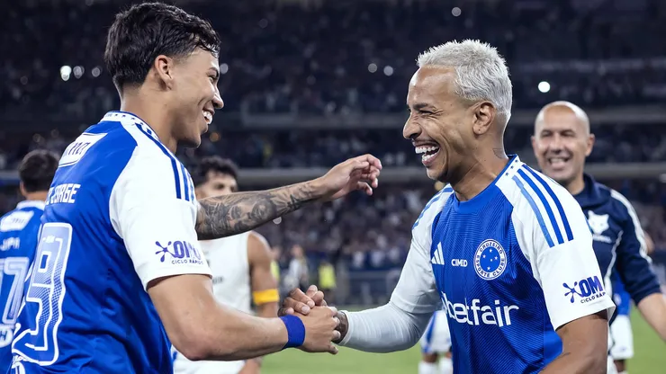 Matheus Pereira e Kaio Jorge sonham com vaga na Copa do Mundo. Foto: Gustavo Aleixo/Cruzeiro