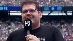 Casimiro revelou detalhes de proibição da Globo em vídeos da GE TV no YouTube - Foto: Reprodução/CazéTV