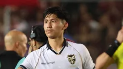 Miguelito, meia do Santos, emprestado ao América-MG e da Seleção Boliviana - Foto: Edilzon Gamez/Getty Images