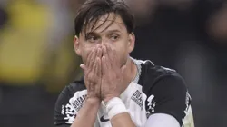 Romero durante partida entre Corinthians e Red Bull Bragantino, na Neo Química Arena, pelo Brasileirão.