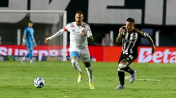 Atlético-MG e Santos medirão forças neste final de semana. Foto: Mauricio de Souza/AGIF.