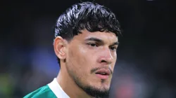 Gómez durante partida do Palestra diante do Mirassol