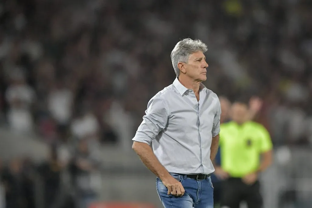 Renato Gaucho tecnico do Fluminense durante partida contra o Bahia no estadio Maracana pelo campeonato Copa Do Brasil 2025. Foto: Thiago Ribeiro/AGIF