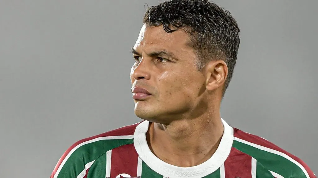 Thiago Silva durante partida. Foto: Thiago Ribeiro/AGIF