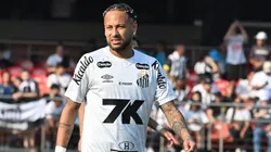 Neymar durante partida do Santos no Campeonato Brasileiro - Foto: Jota Erre/AGIF