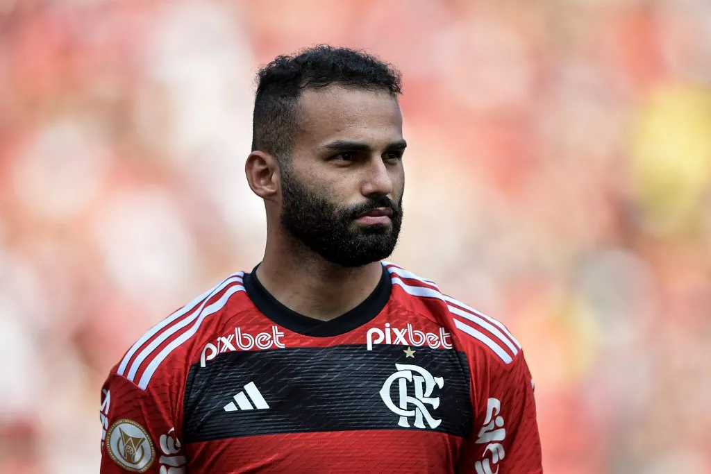 Thiago Maia em partida pelo Flamengo. Foto: Thiago Ribeiro/AGIF